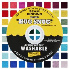 1/2 Inch Schiff Hug Snug Seam Binding